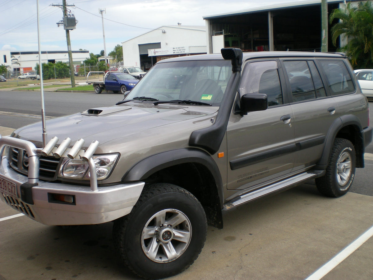 Dobinsons Snorkel Kit Fits Nissan Patrol Gu Y61 1999-2004 4.8 Gas, 3.0L & 4.2L Diesel - Left Side Mount - SN45-3343