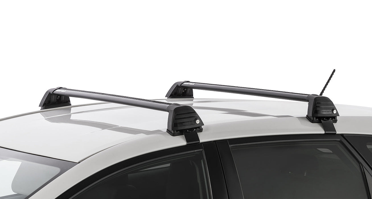 Rhino-Rack 07-17 Subaru Impreza 5 Door Hatch Vortex ROC25 Flush 2 Bar Roof Rack Black RV0050B