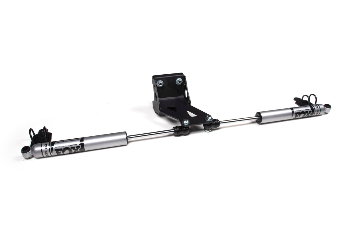 ZONE Dual Steering Stabilizer Kit W/ FOX Adventure Series Shocks, Fits 2.5-9 Inch Lift Fits Ford F250/F350 Super Duty 05-24 4WD ZONF102F
