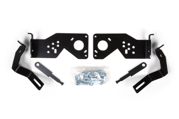 Zone Ride Height Sensor Relocation Bracket Kit, Fits 3.5 Inch Radius Arm Drop Ford F250/F350/F450 Super Duty 23-26 4WD F5303