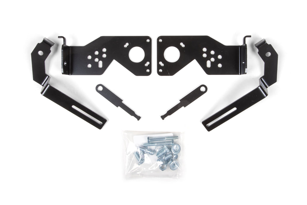Zone Offroad Ride Height Sensor Relocation Bracket Kit 5-7 Inch Lift w/ Radius Arm Drop Ford F250/F350/F450 Super Duty (23-26) 4WD