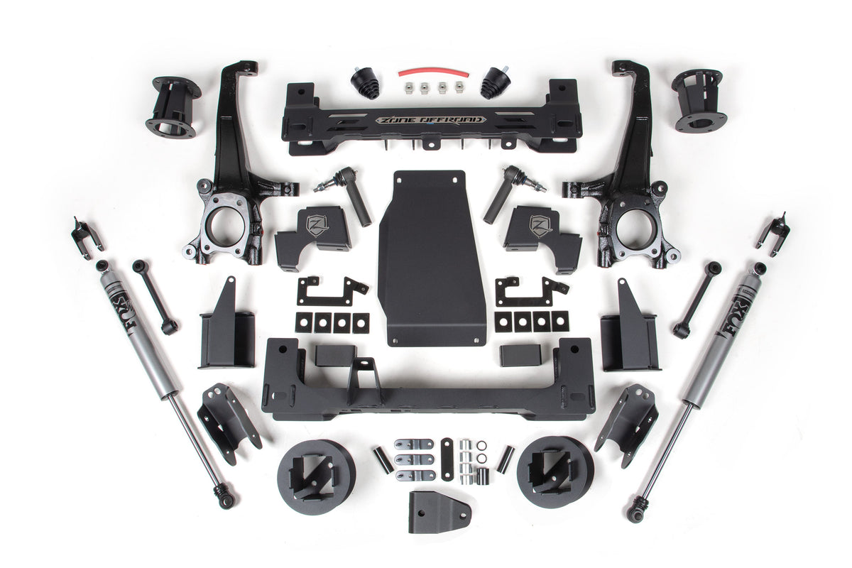ZONE 6 Inch Lift Kit Fits Toyota Tundra 22-25 4WD ZONT14F