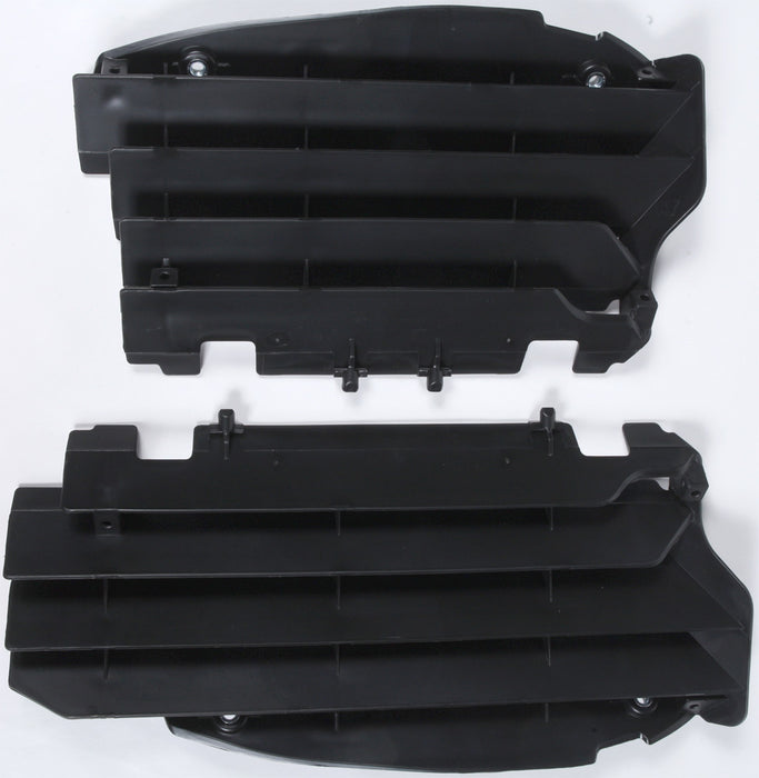 Polisport Radiator Louvers (Black) Compatible With 12-15 KAWASAKI KX450F