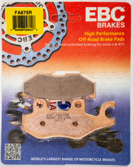 EBC FA675R R Series Sintered Disc Brake Pad