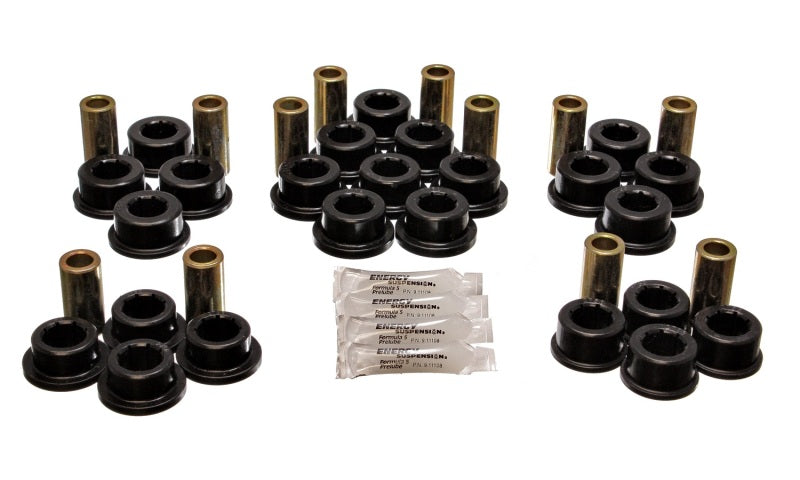 Energy Suspension 87-92 Toyota Supra Black Rear Control Arm Bushing Set 8.3127G