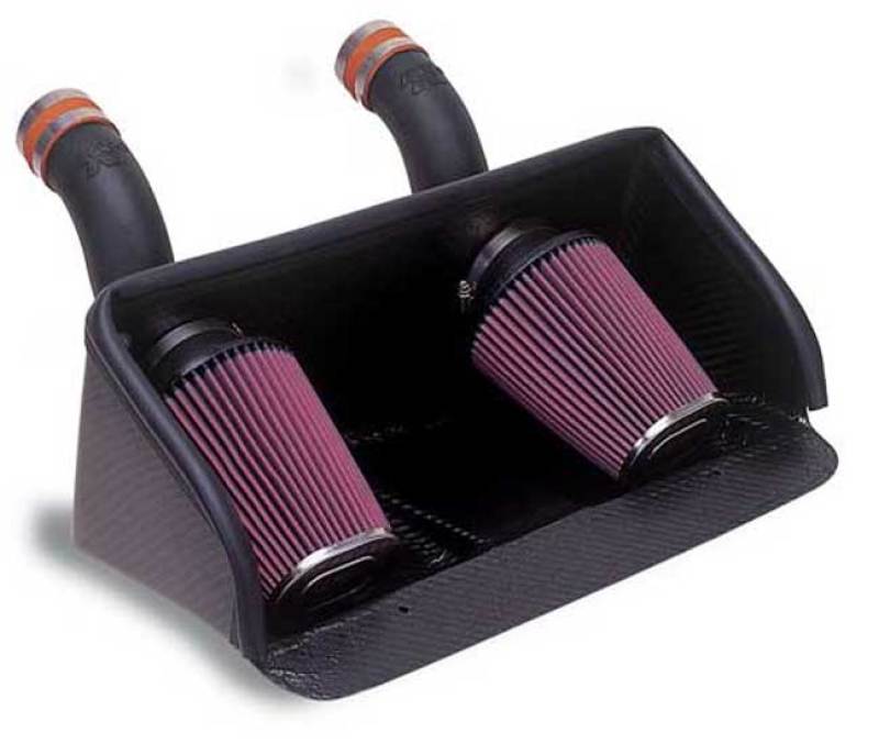 K&N 95-98 Compatible with Dodge Viper V10-8.0L Performance Intake Kit 57-1508