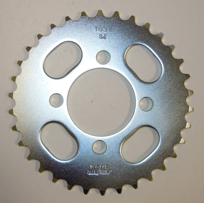 Sunstar 2-103732 32-Teeth 420 Chain Size Rear Steel Sprocket,Silver