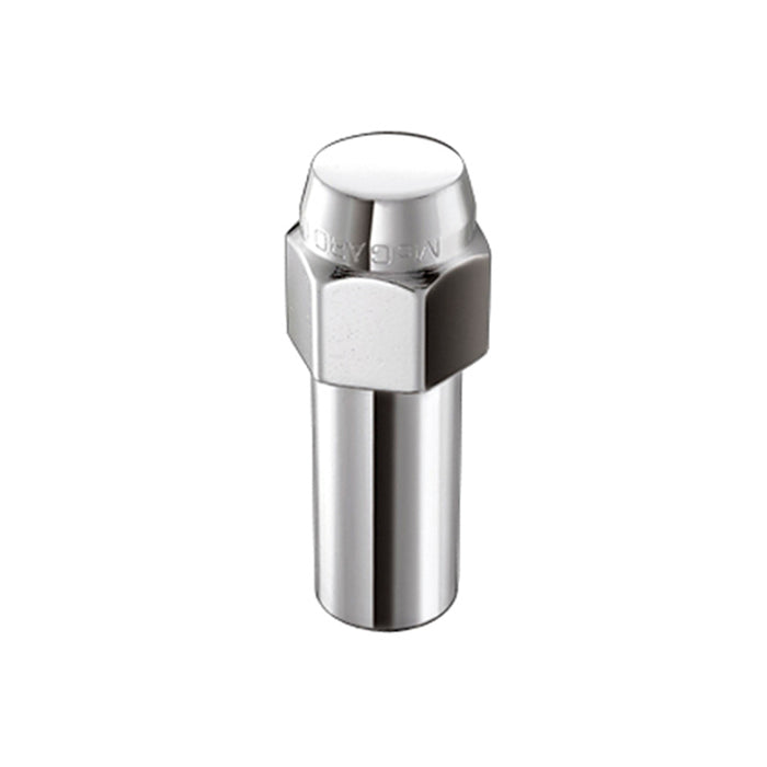 McGard Hex Lug Nut (X-Long Shank) M12X1.5 CTR Washer / 13/16 Hex / 2.27in. Length (4-Pack) Chrome 63016