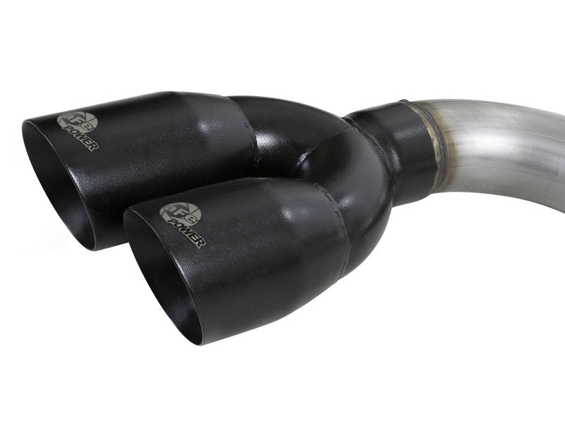 aFe Vulcan Series 3in 304SS Exhaust Cat-Back w/Blk Tip 2019 GM Silverado/Sierra 1500 V6-4.3L/V8-5.3L 49-34106-B