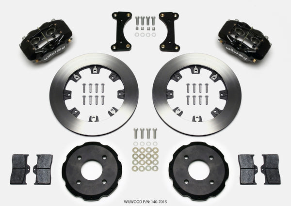 Wilwood Forged Dynalite Front Hat Kit 12.19in 2002 Mitsubishi Lancer 140-7015