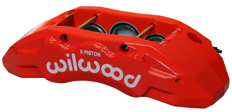 Wilwood Caliper-TX6R- R/H Red 2.00/1.88/1.88in Pistons 1.50in Disc 120-13813-RD