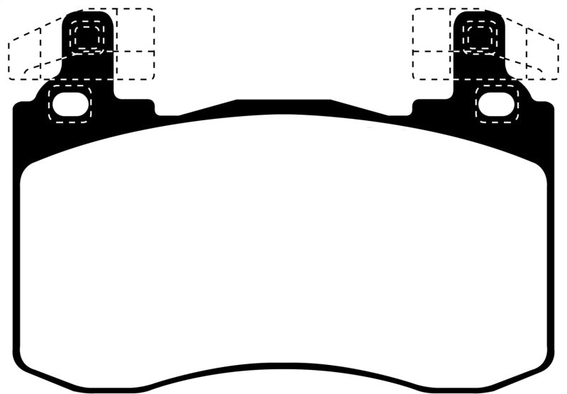 EBC 2019+ Genesis G70 2.0L Turbo (Brembo) Greenstuff Front Brake Pads DP22356