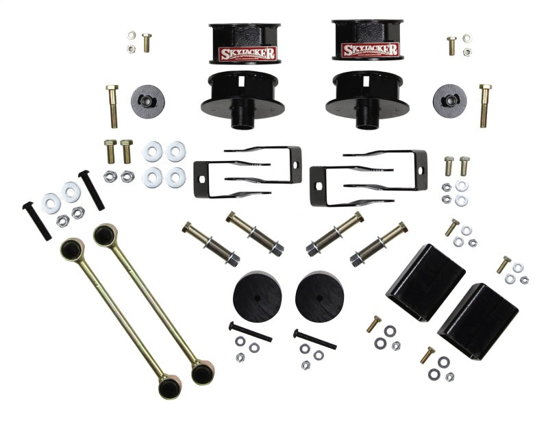 Skyjacker 2018 compatible with Jeep Wrangler JL 2DR/4DR 2.5in Coil Spring Spacer w/Logo Kit JL25MSB