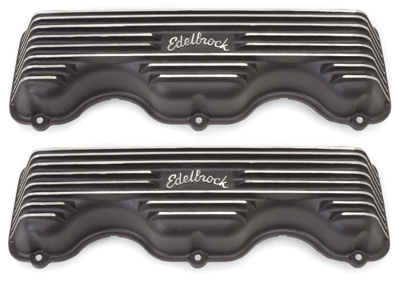 Edelbrock Valve Cover Classic Series Chevrolet W 348/409 CI V8 Black 41403