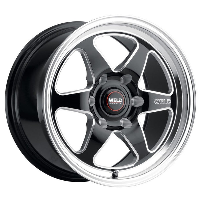 Weld S156 17x10 Ventura 6 Drag 6x139.7 ET25 BS6.50 Gloss BLK MIL DIA 106.1 S15670084P25