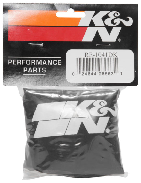 K&N Black Drycharger Round Tapered Custom Air Filter Wrap RF-1041DK