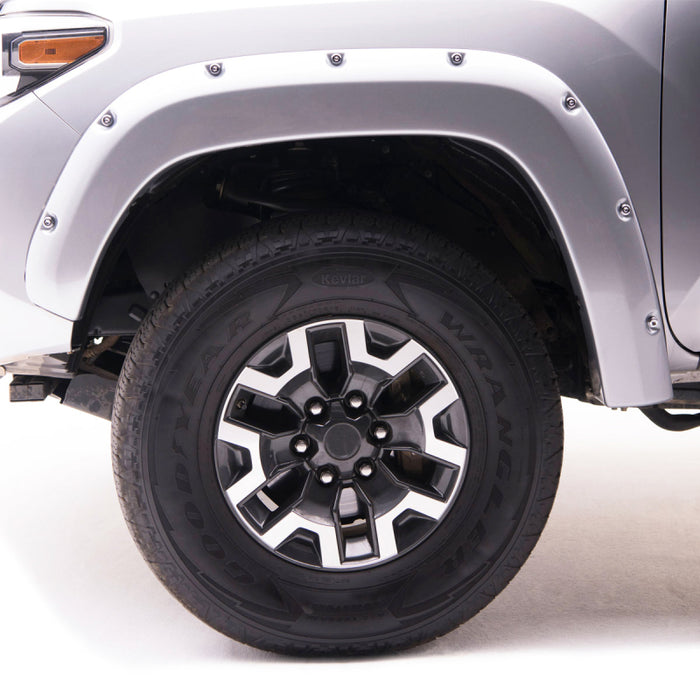 EGR 14+ Toyota Tundra Bolt-On Look Color Match Fender Flares Set Silver Sky 795494-1D6