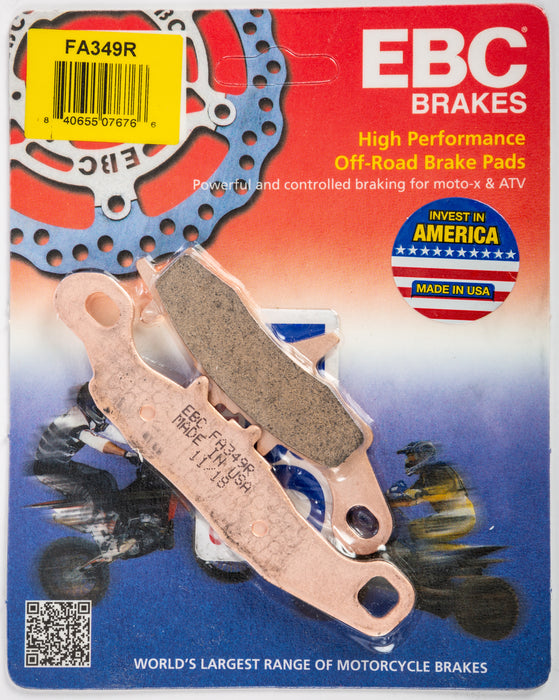 EBC Brakes FA349R Disc Brake Pad Set