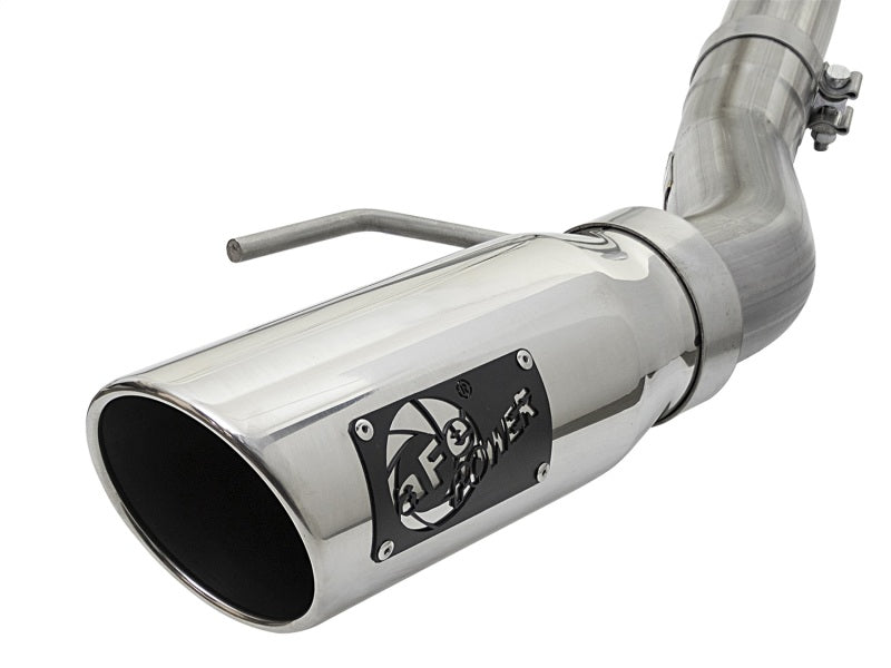 aFe MACHForce XP Exhaust Cat-Back SS-409 2017 Ford F-150 Raptor V6-3.5L (tt) w/ Polished Tips 49-43045-P