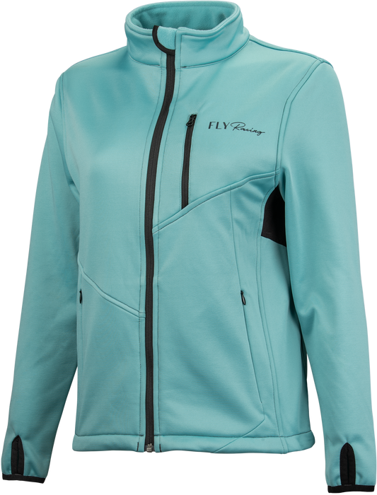 Fly Racing Snow Women's Mid-Layer Jacket (Blue, Medium)