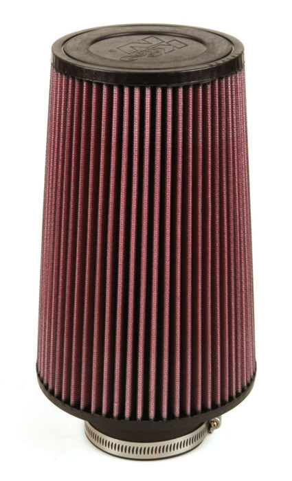 K&N Universal Rubber Filter 3inch FLG / 6inch OD-B / 4-5/8inch OD-T / 9inch L RE-0810