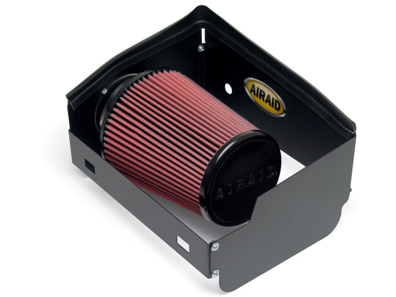 Airaid 05-08 Compatible with Dodge Magnum/Chrysler 300C 5.7L Hemi CAD Intake System w/o Tube (Oiled / Red Media) 350-160