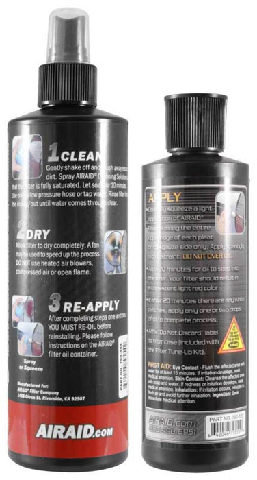 Airaid Renew Kit 12oz Cleaner / 8oz Squeeze Oil 790-550