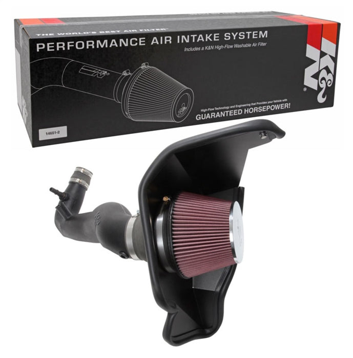 K&N 2018 Ford Mustang L4-2.3L F/I Aircharger Performance Intake 63-2606