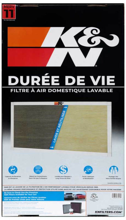 K&N HVAC Filter 14 x 25 x 1 HVC-11425