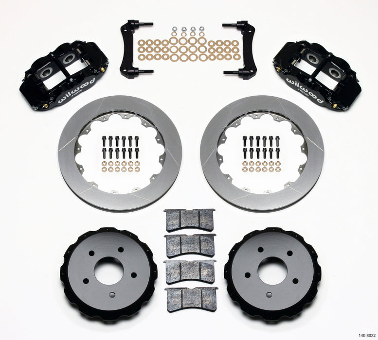 Wilwood Narrow Superlite 4R Rear Kit 12.88in 97-04 Corvette C5/Z06 140-8032