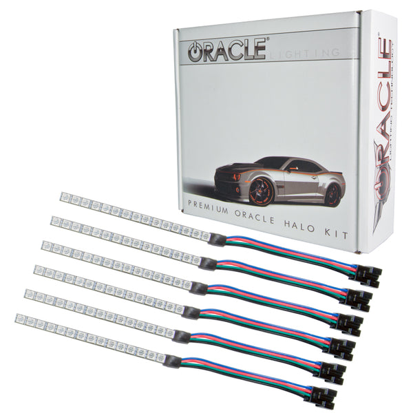 Oracle 15-17 Ford Mustang V6/GT/Shelby DRL w/ Halo Kit ColorSHIFT w/ Simple Cntrl SEE WARRANTY 2267-504