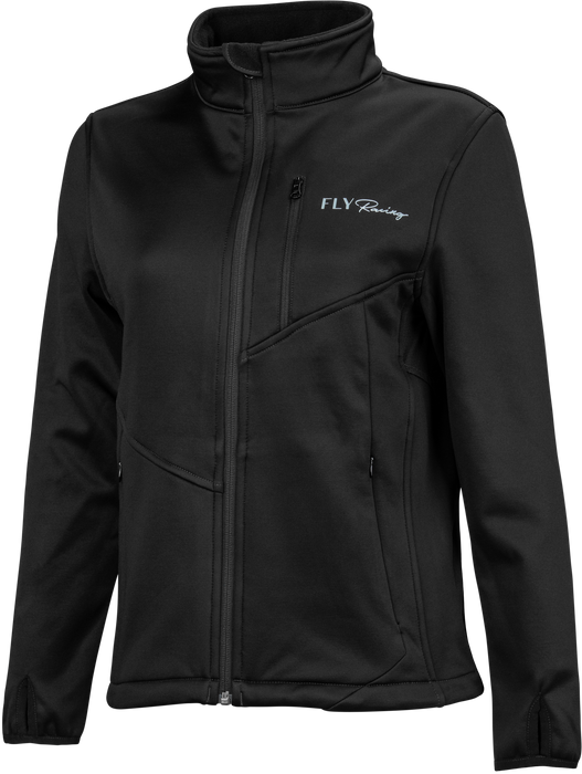 Fly Racing Snow Women's Mid-Layer Jacket (Black, Medium)