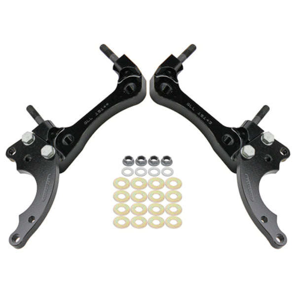 Wilwood Brackets (2) Rear FFR IRS 2015 Mustang w/ DPR/MC4 12.88in Rear Rotor 249-15139/40