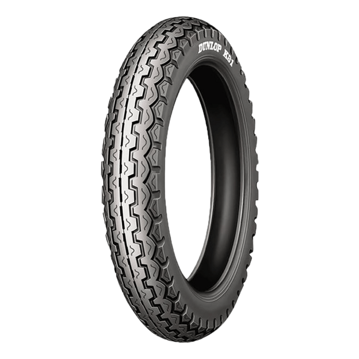 Dunlop K81 / TT100 F/R Tire 4.10H19 TL 61H TL 45158501