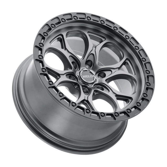 Weld Off-Road W107 20X10 Ledge 6X139.7 ET13 BS6.00 Satin Gun / Black Ring 106.1 W10700084600