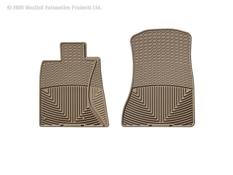 WeatherTech 06-12 Lexus GS 300 Front Rubber Mats Tan W79TN