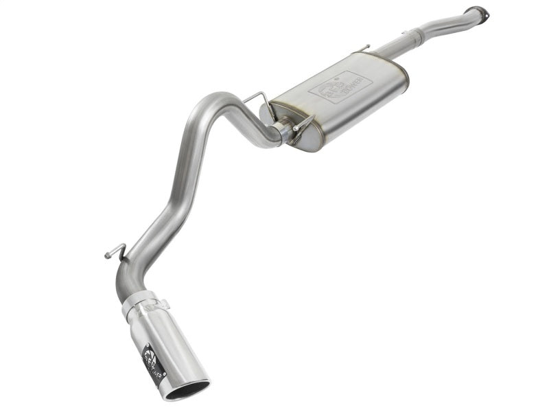 aFe MACHForce XP Cat-Back SS Exhaust w/ Polished Tips 16 Toyota Tacoma V6-3.5L 49-46026-P