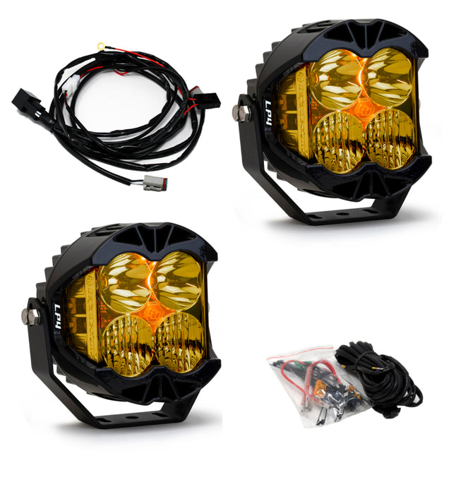 Baja Designs LP4 Pro Driving/Combo LED Amber (Pair) 297813