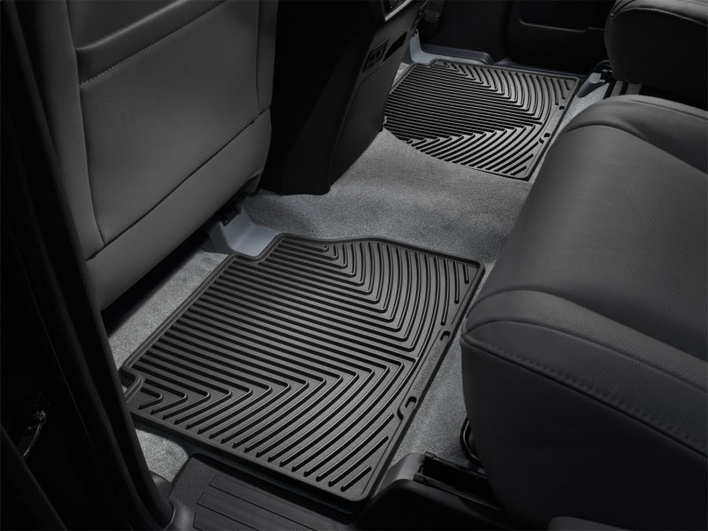 WeatherTech 07+ Toyota Tundra Rear Rubber Mats Black W140