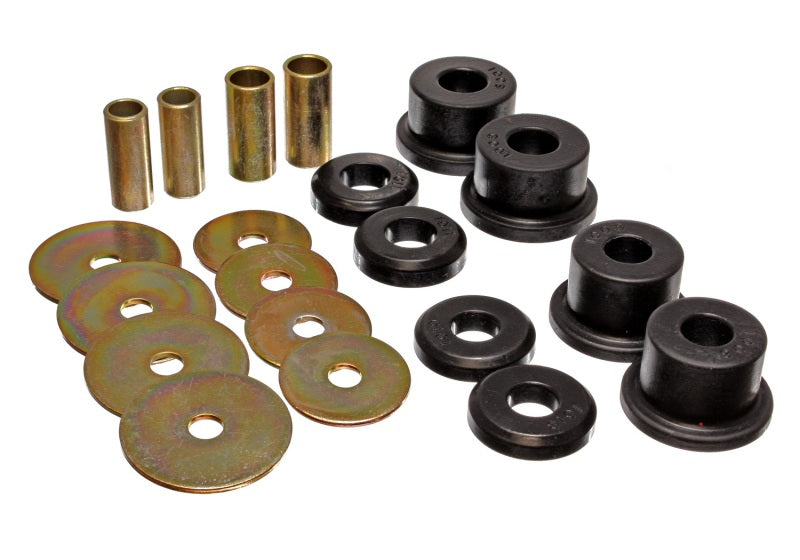 Energy Suspension 90-94 Mitsubishi Eclipse FWD Black Sub-Frame Bushing Set 5.4103G