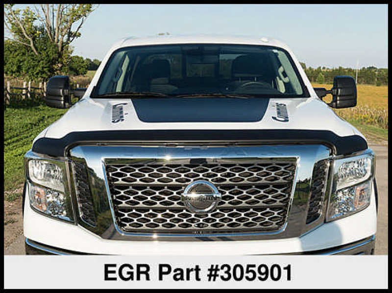 EGR 16+ Compatible with Nissan Titan XD Superguard Hood Shield (305901) 305901