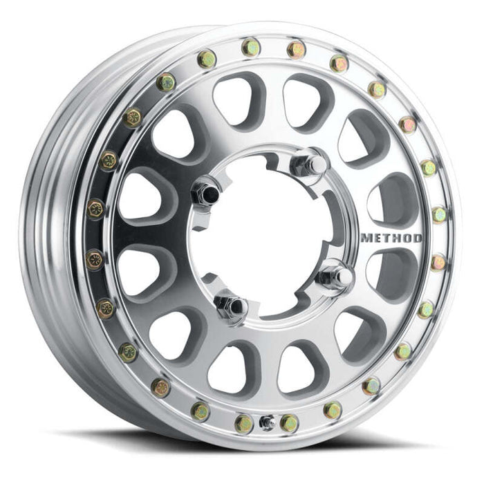 Method MR401-R UTV Beadlock 15x5 / 4.25+0.75/40mm Offset / 5x4.5 / 72mm CB Machined Raw Wheel MR40155012340B