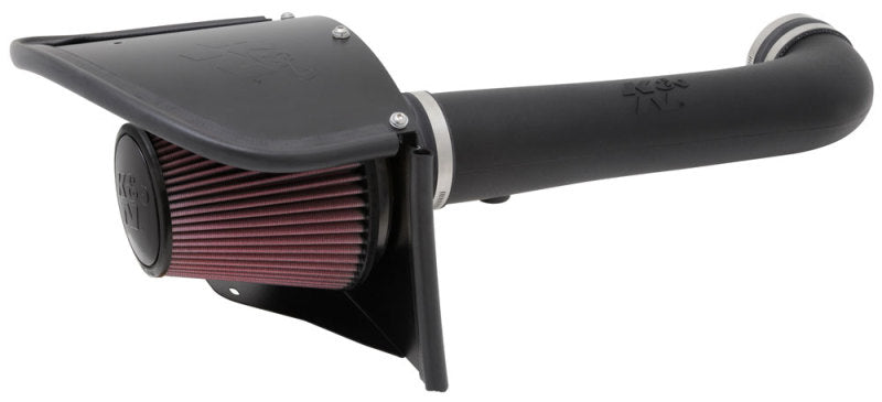 K&N 12-14 compatible with Jeep Wrangler V6 3.6L Performance Intake Kit 57-1566