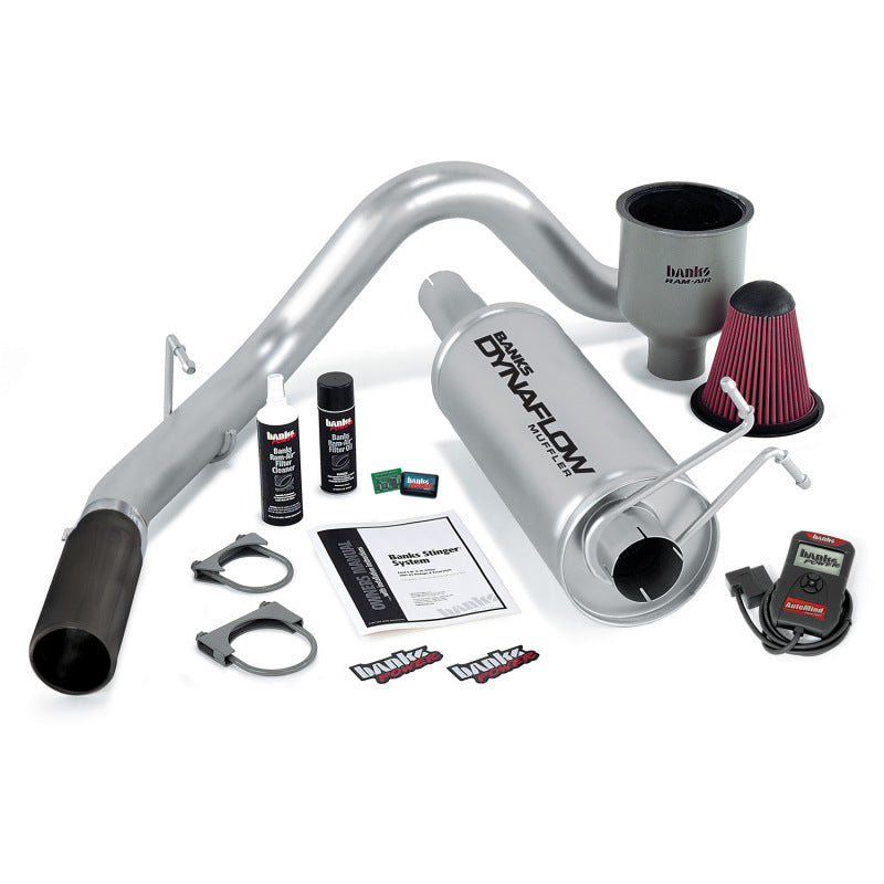 Banks Power 99-04 Ford 6.8L Excursion Stinger System w/ AutoMind SS Single Exhaust w/ Black Tip 49406-B