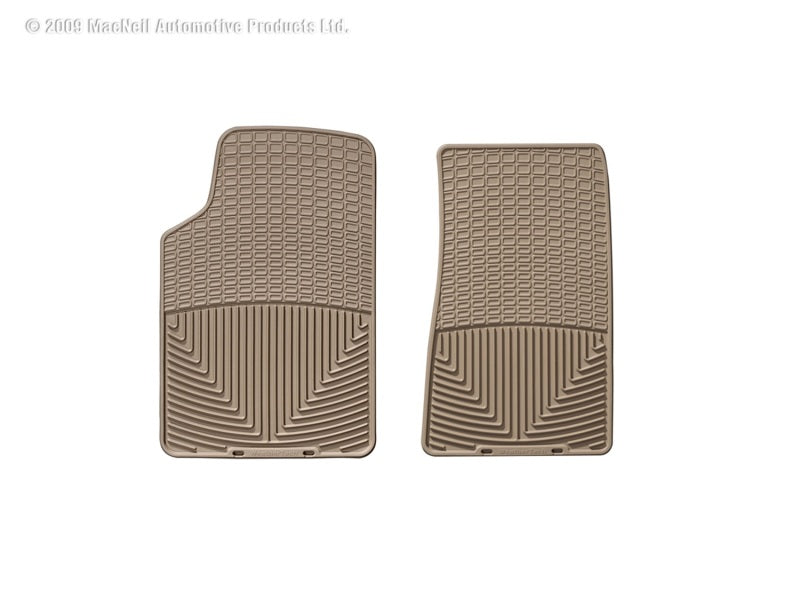 WeatherTech 03-10 Cadillac CTS Front Rubber Mats Tan W47TN