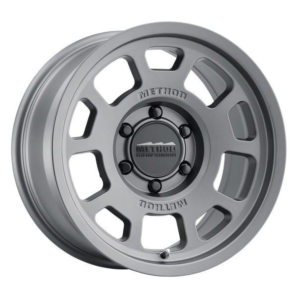 Method MR705 17x8.5 0mm Offset 6x135 87mm CB Titanium Wheel MR70578516800