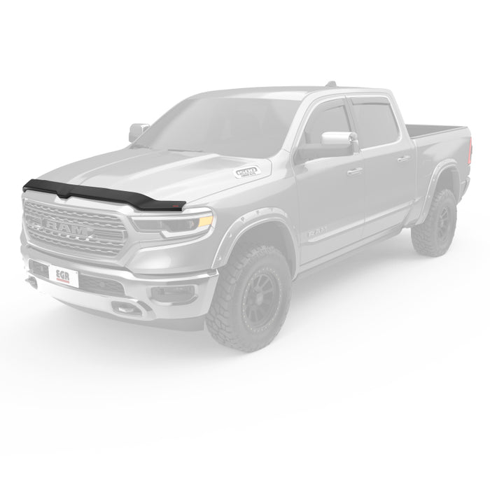 EGR 2019 Compatible with Dodge Ram 1500 Superguard Hood Shield Dark Smoke 302951