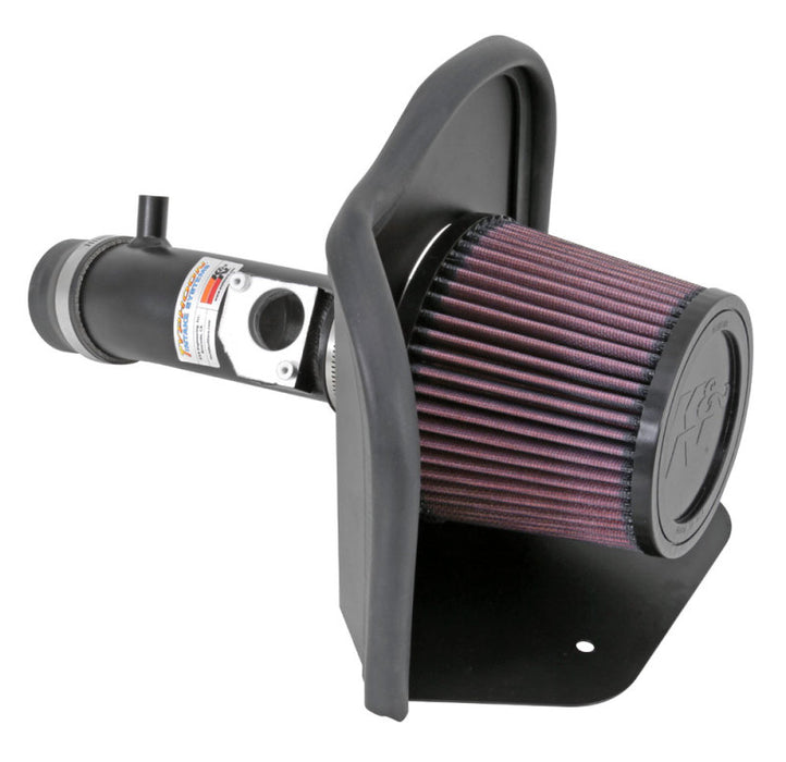 K&N 06-10 Toyota Yaris L4-1.5L Flat Black Typhoon Short Ram Intake 69-8612TFK