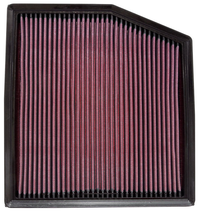 K&N 10-12 BMW 135i/335i/335i XDrive/X1 35i 3.0L L6 (E90) Replacement Air Filter 33-2458