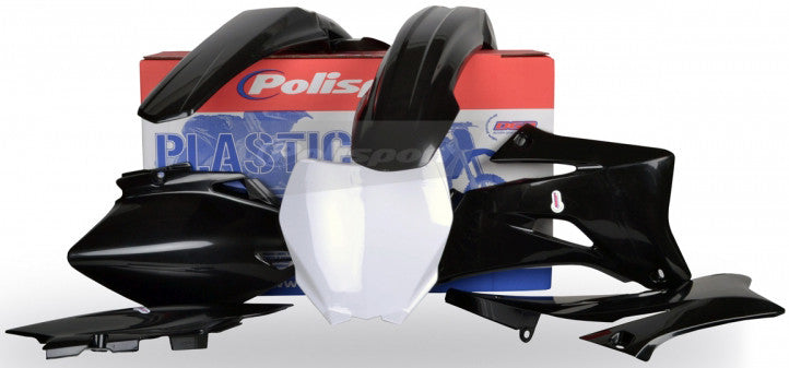 POLISPORT/CHEST PROT.~ KIT YZF 250 / 450 '06-08 BLK 90204